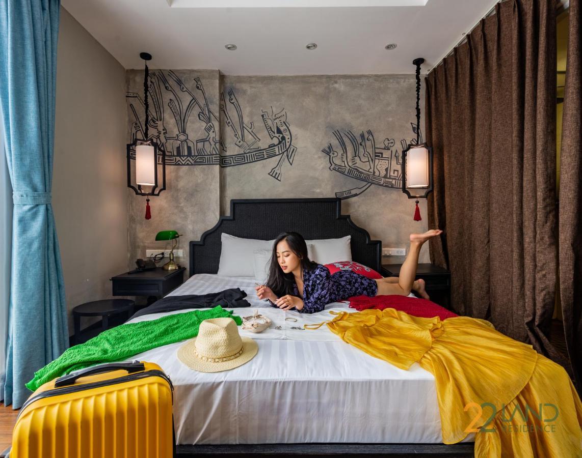 22Land Residence Hotel & Spa 52 Ngo Huyen Hanoi Exteriör bild