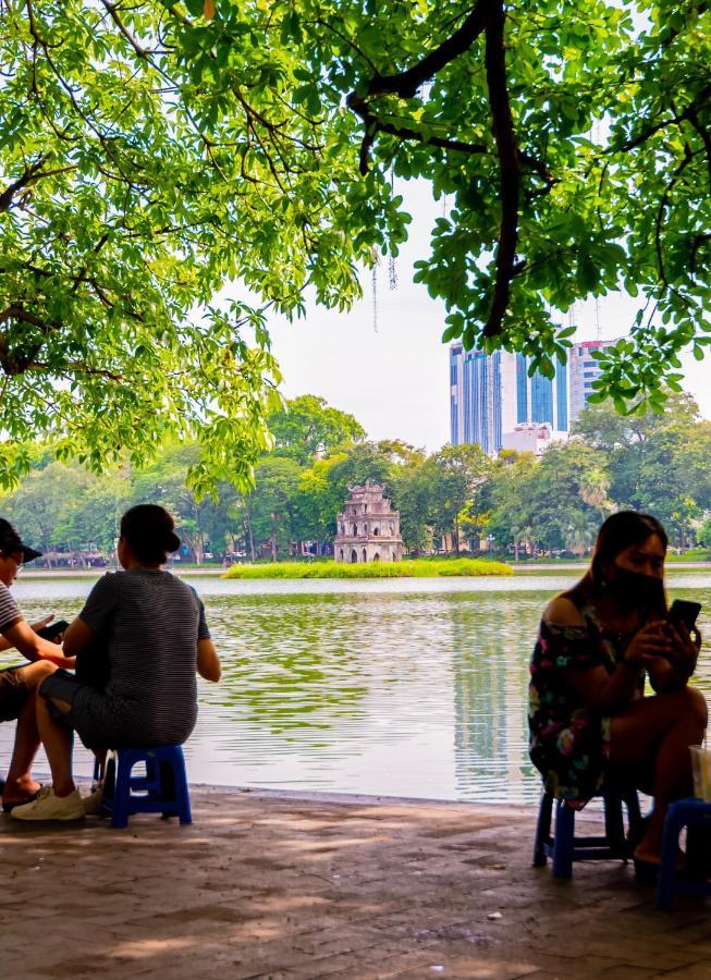 22Land Residence Hotel & Spa 52 Ngo Huyen Hanoi Exteriör bild