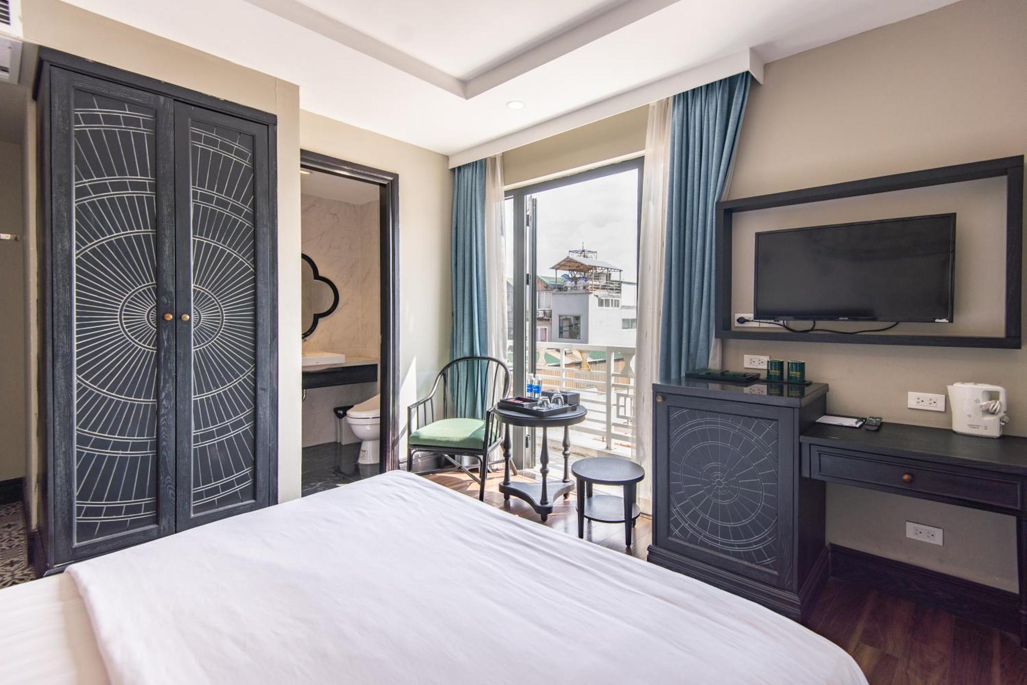 22Land Residence Hotel & Spa 52 Ngo Huyen Hanoi Exteriör bild