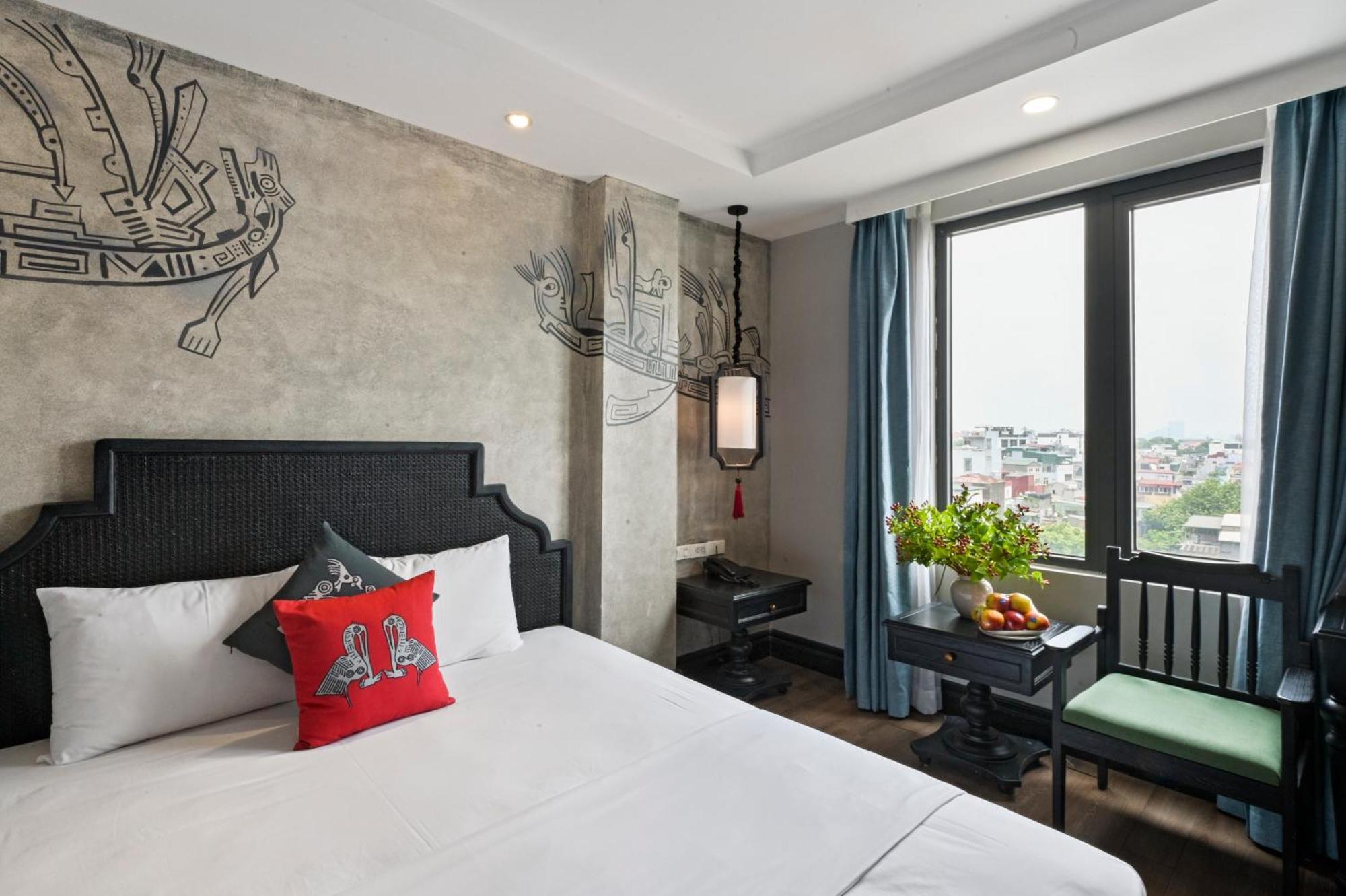 22Land Residence Hotel & Spa 52 Ngo Huyen Hanoi Exteriör bild