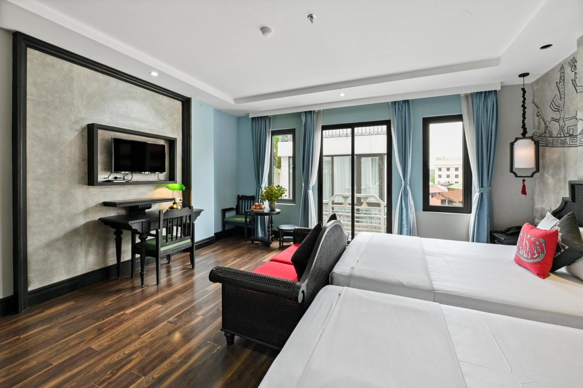 22Land Residence Hotel & Spa 52 Ngo Huyen Hanoi Exteriör bild