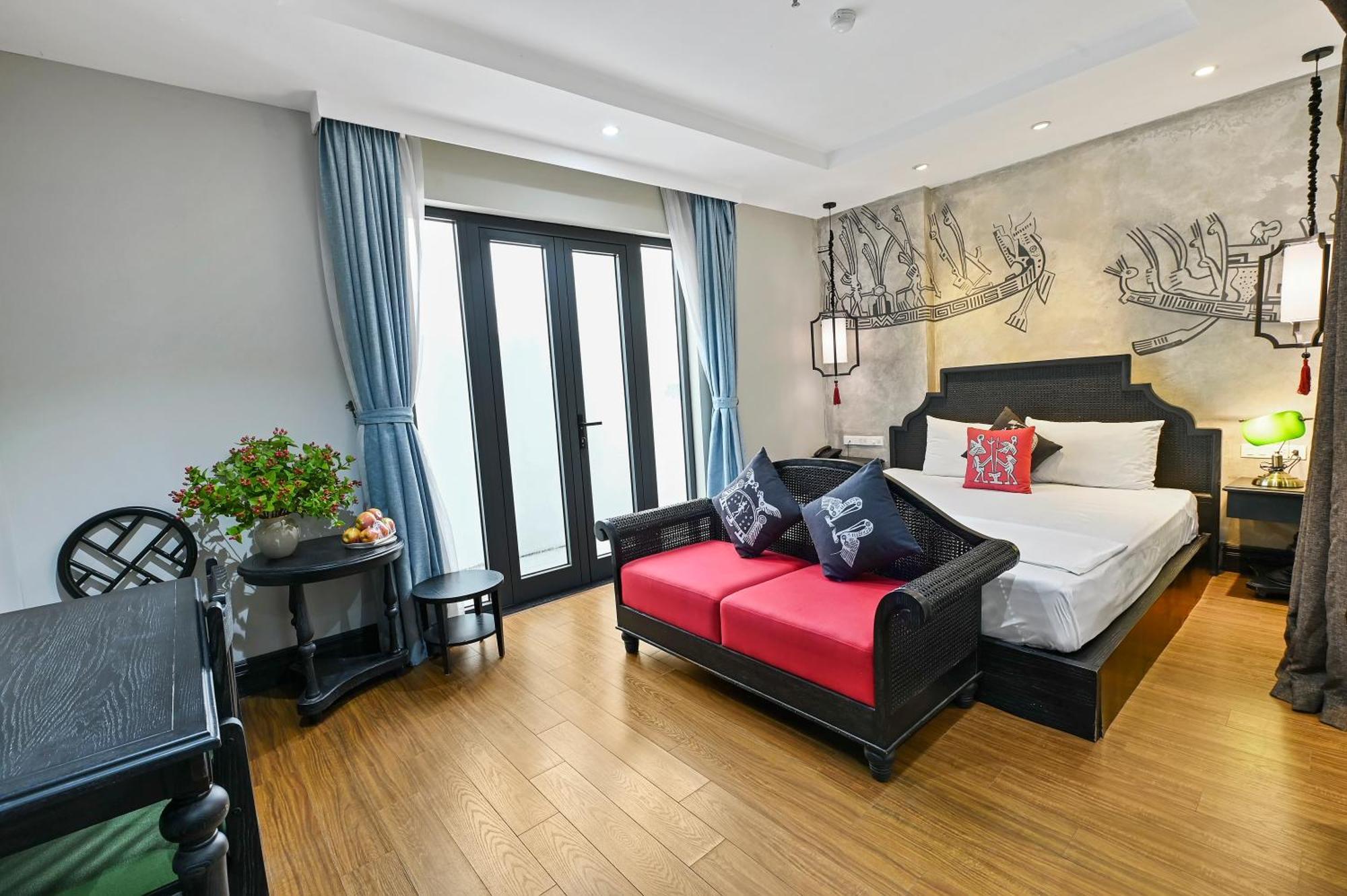 22Land Residence Hotel & Spa 52 Ngo Huyen Hanoi Exteriör bild