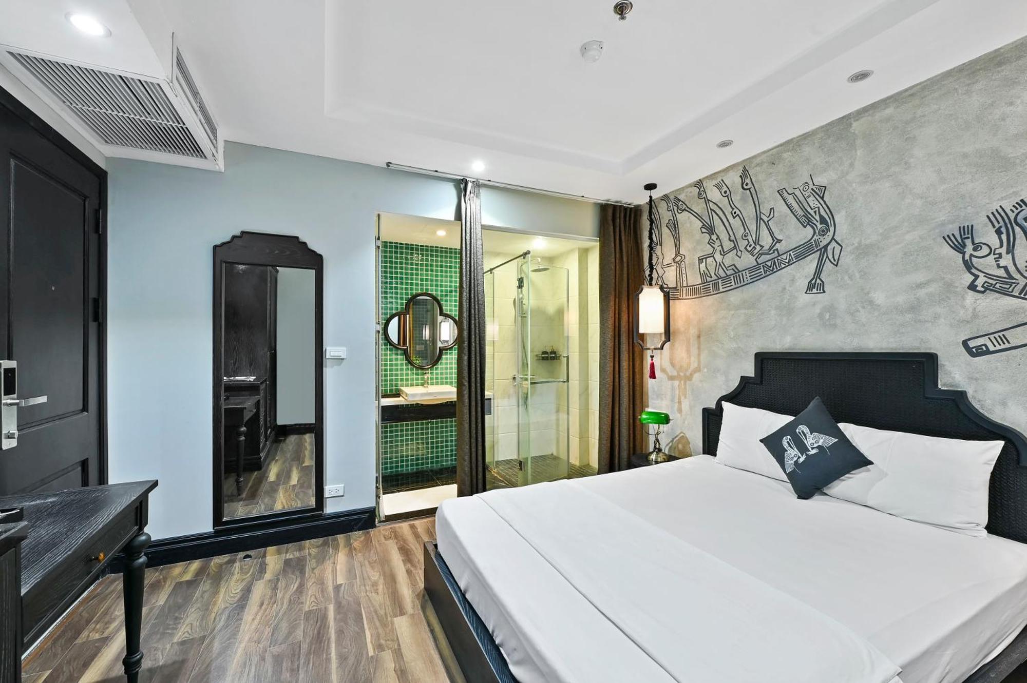22Land Residence Hotel & Spa 52 Ngo Huyen Hanoi Exteriör bild