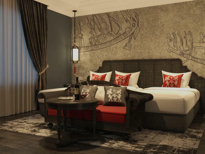 22Land Residence Hotel & Spa 52 Ngo Huyen Hanoi Exteriör bild